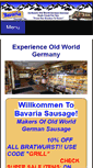 Mobile Screenshot of bavariasausage.com